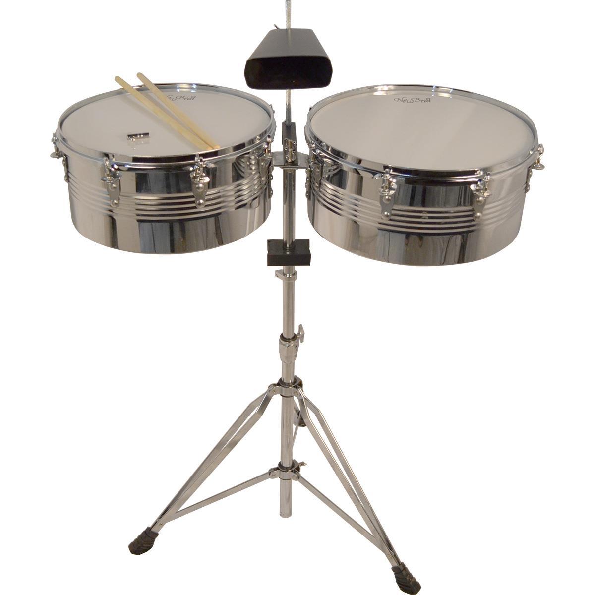 New Beat Timbales 14 y 15″ - Clave Instrumentos